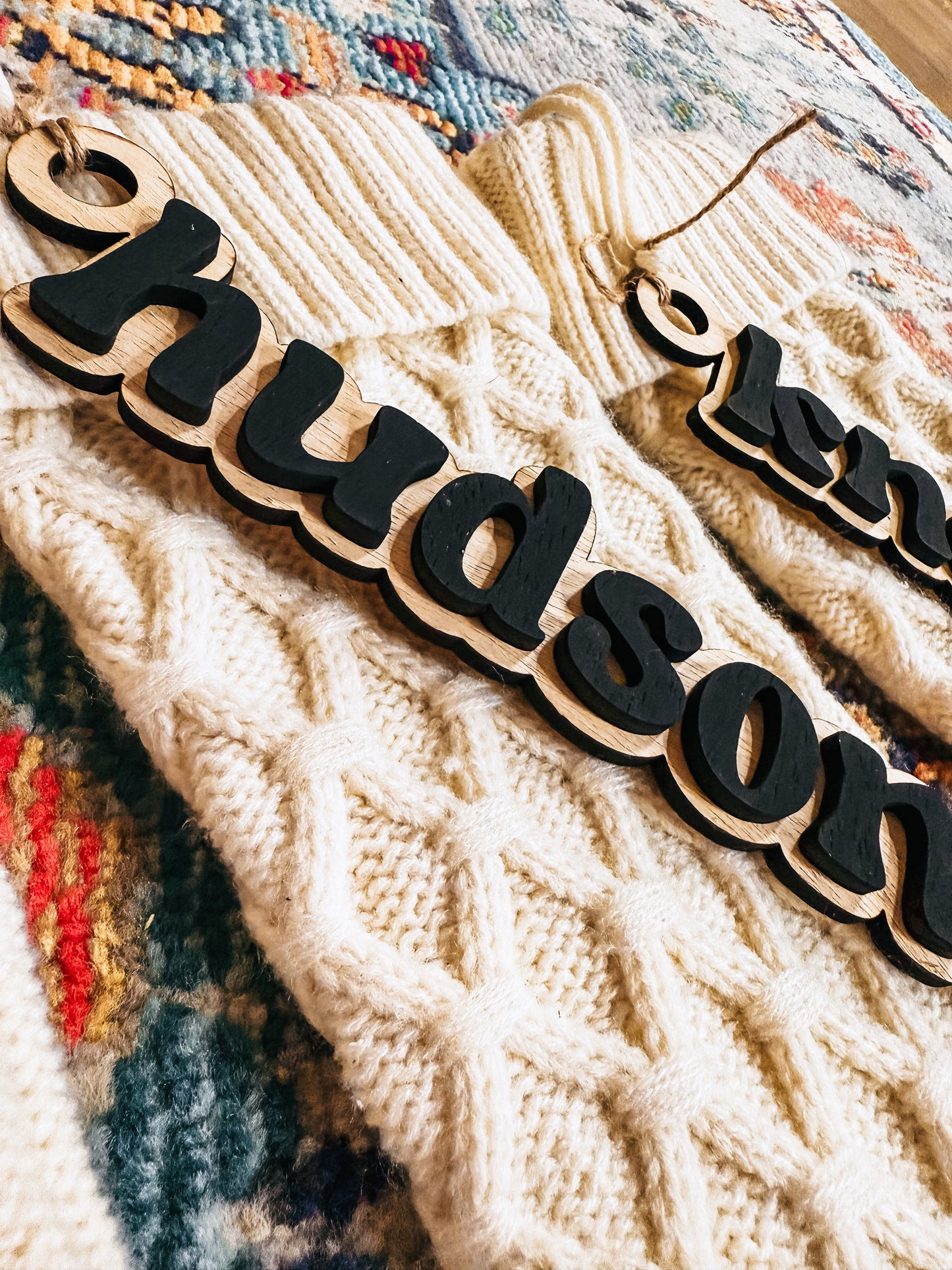 Custom stocking tag