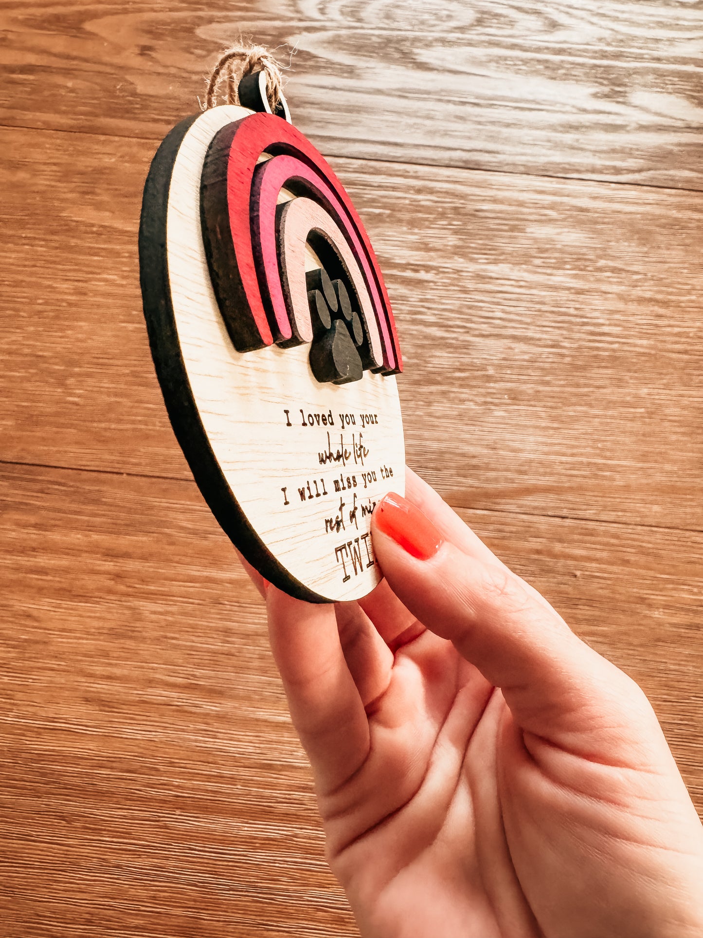 Custom Pet Memorial Ornament