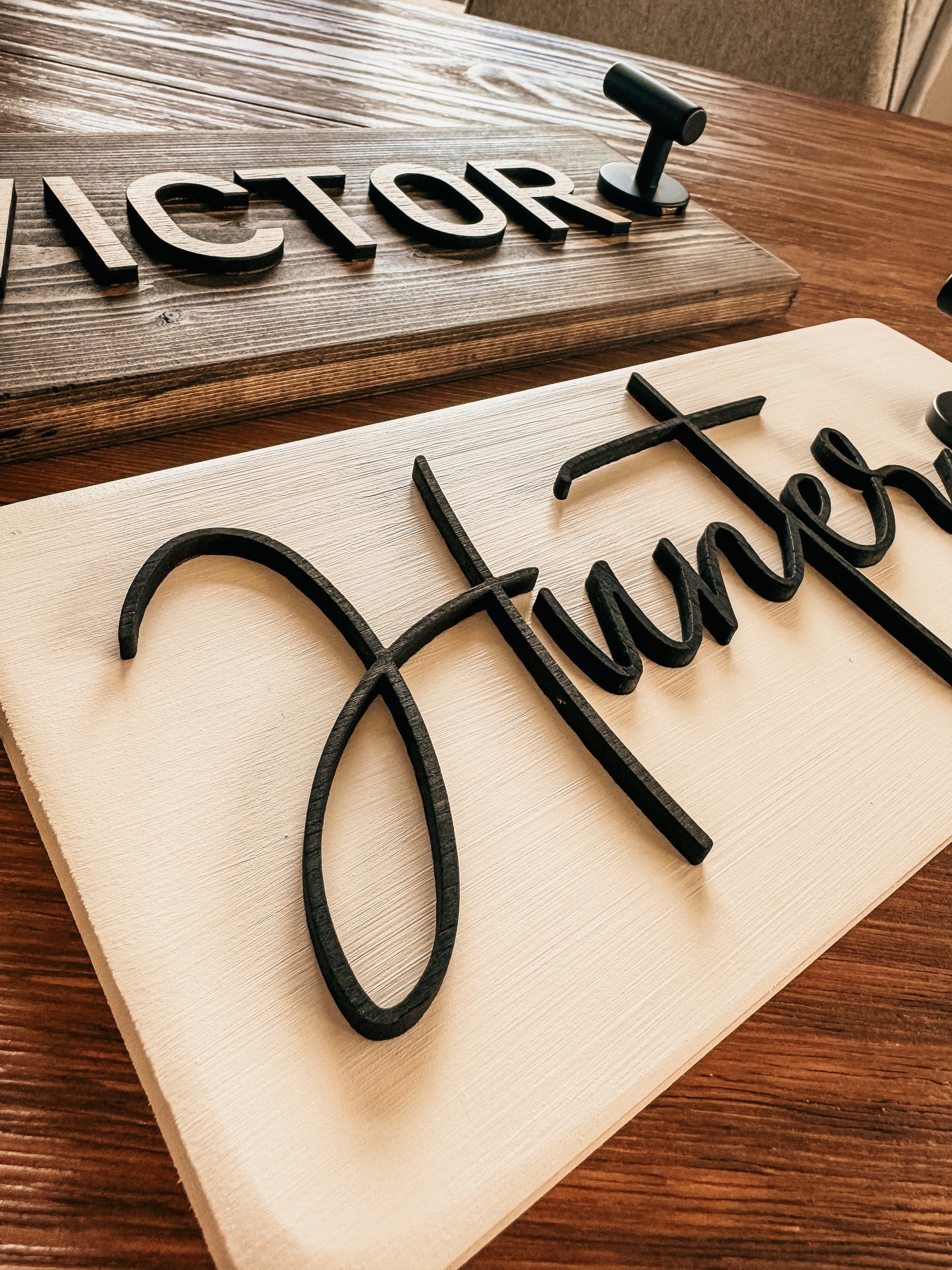 Custom Name Leash Holder