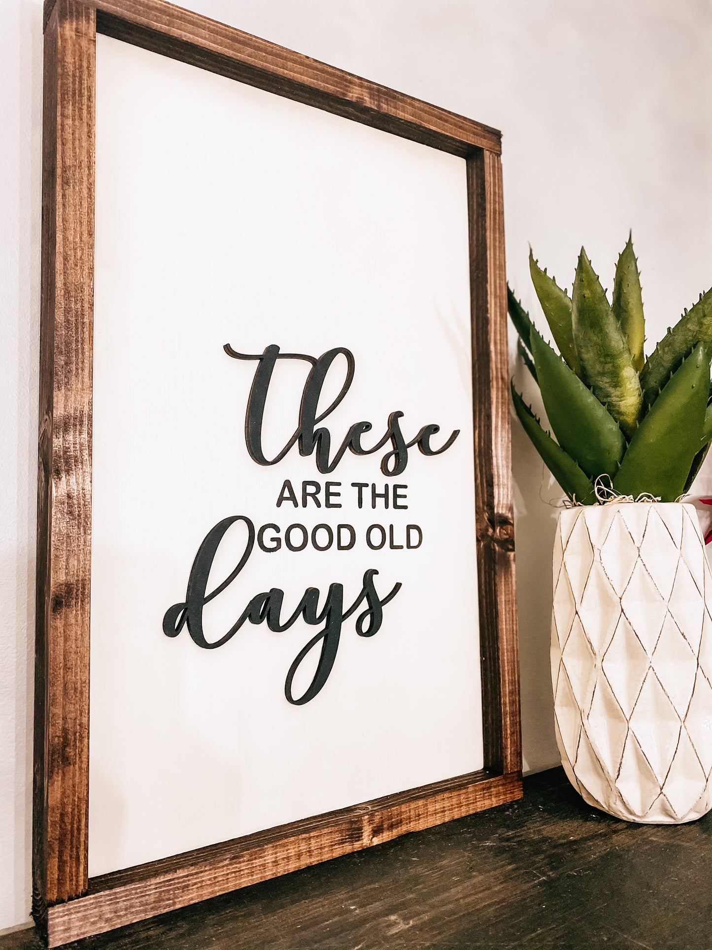 These Are The Good Old Days