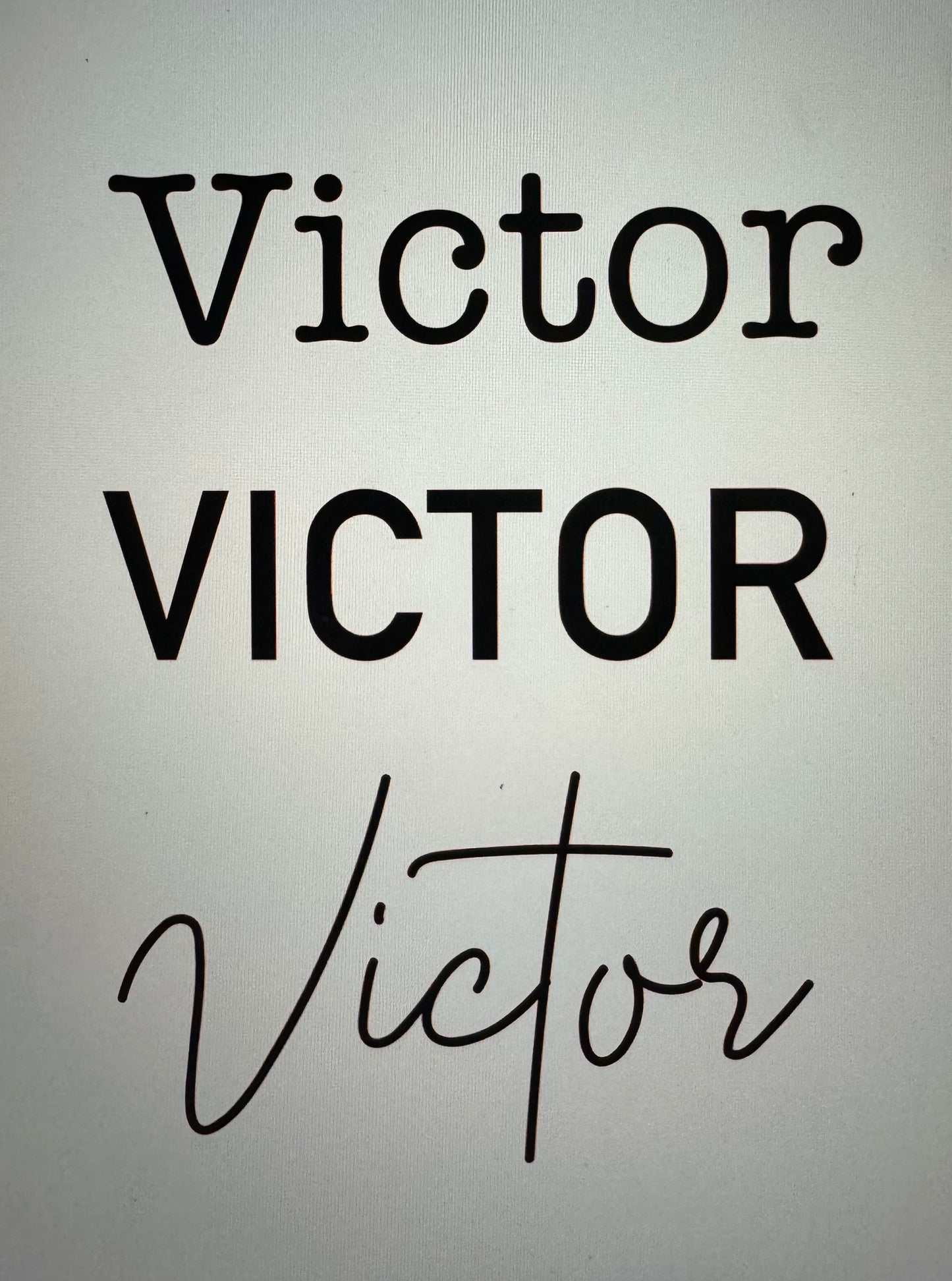 Custom Name Leash Holder