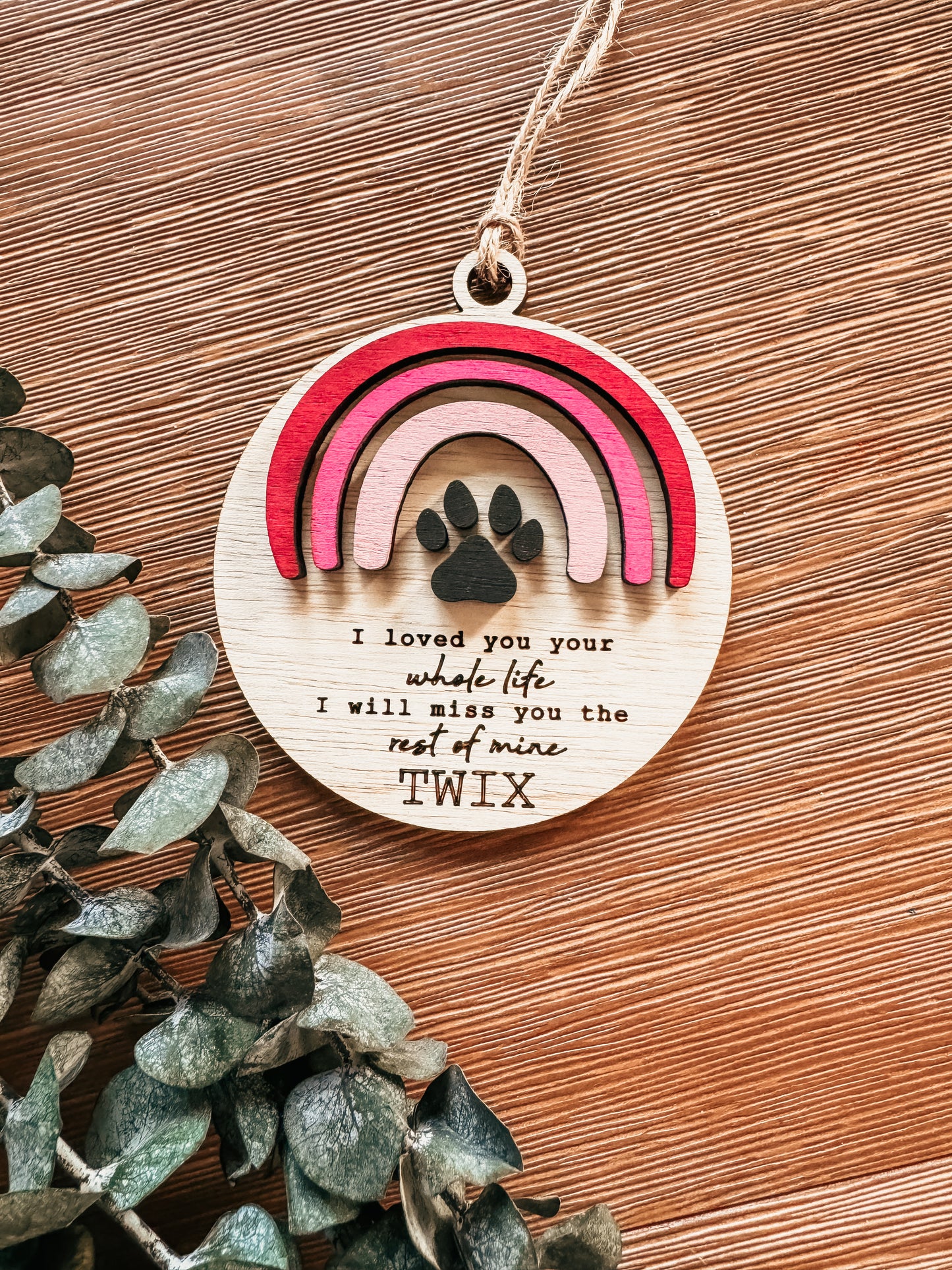 Custom Pet Memorial Ornament