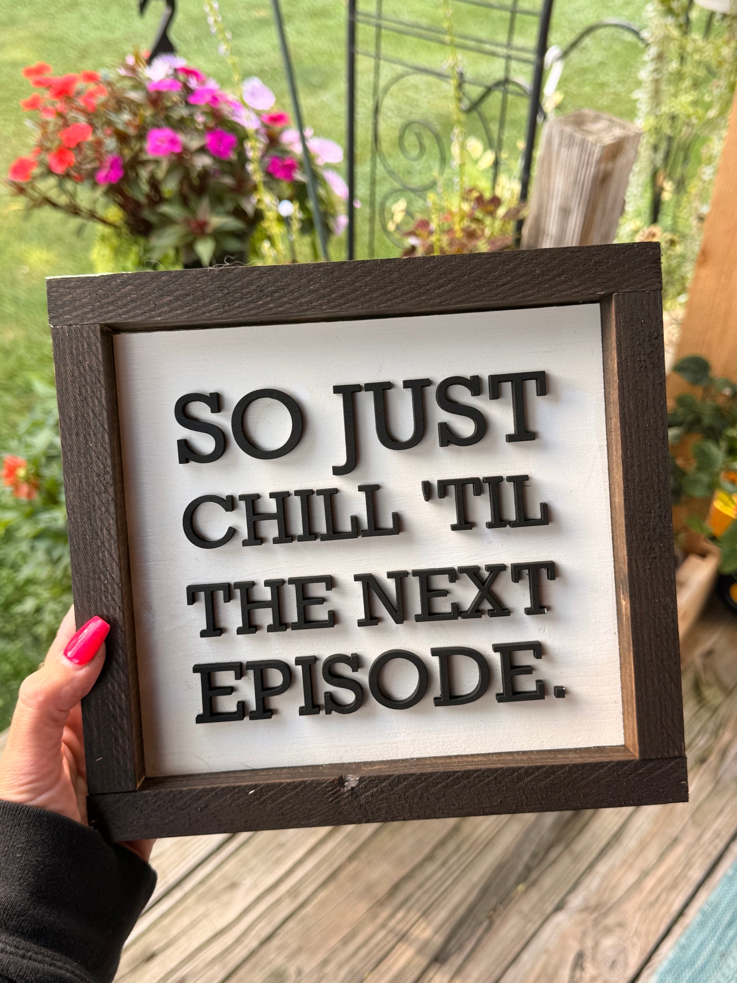 So just chill til the next episode