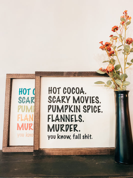 You Know Fall Shit