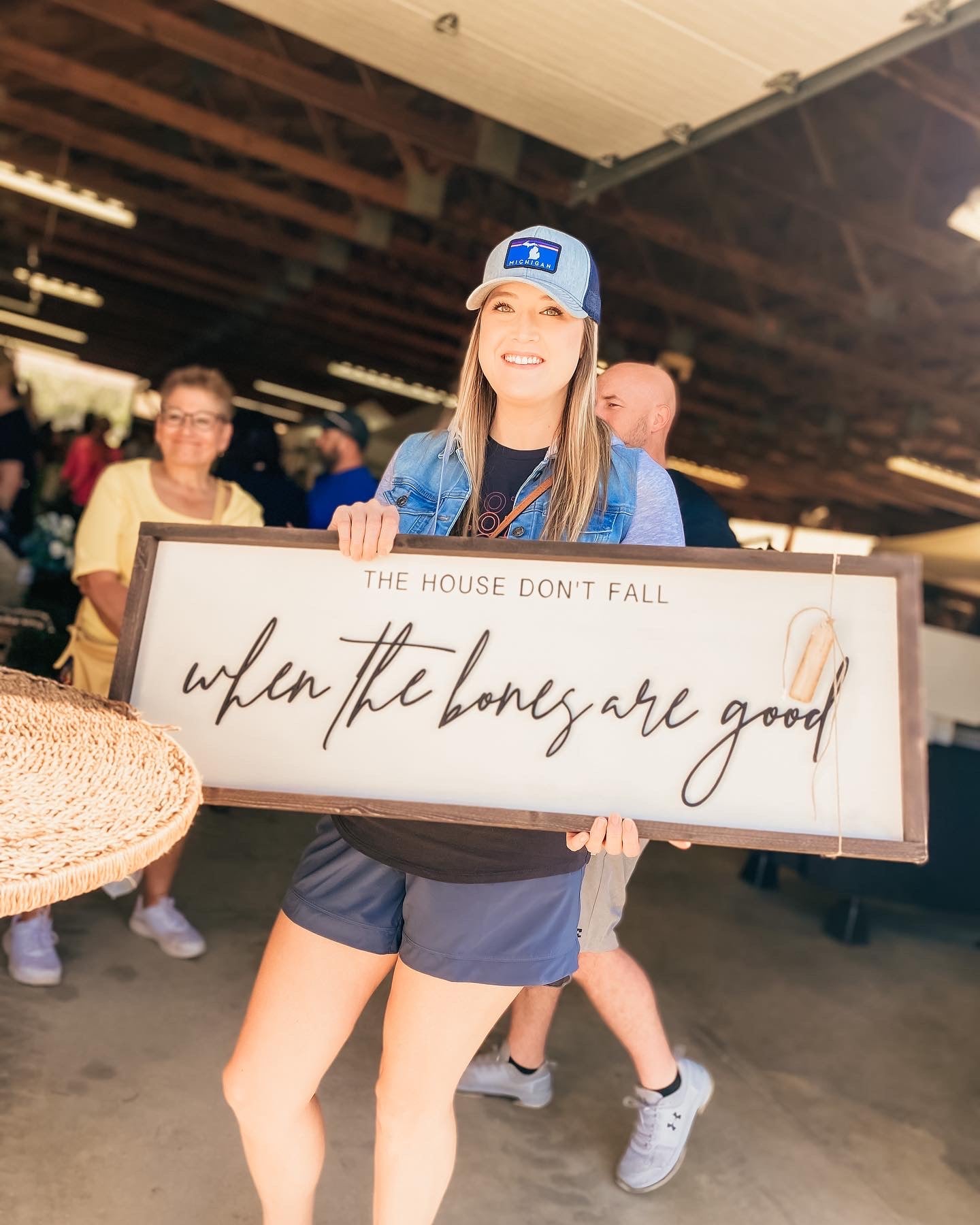 The house don’t fall when the bones are good